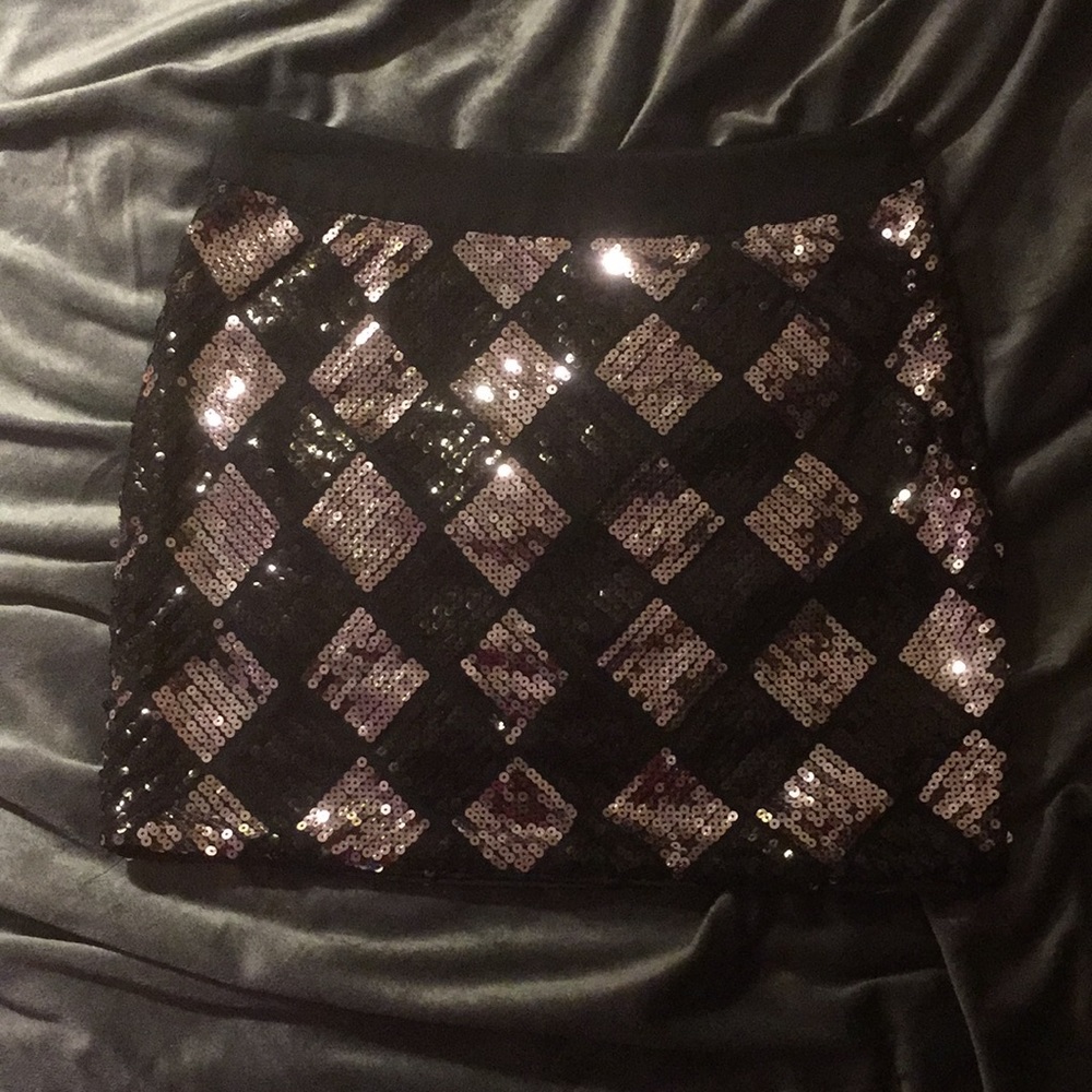 Forever 21 Sequin Mini Skirt